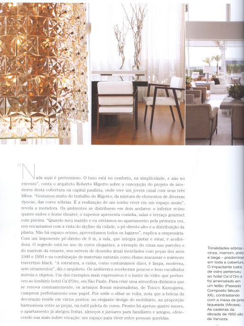 REVISTA CASA CLAUDIA - LUXO 25